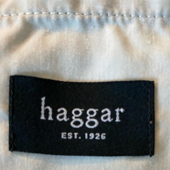 Haggar Big man straight-fit flat front no-iron shorts that wick away moisture 42 - Picture 6 of 8